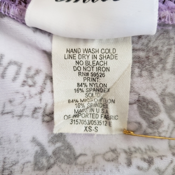 HURLEY - Purple Leopard Logo Print Bikini Lot Triangle Top Cheeky Bottom… - Picture 4 of 14